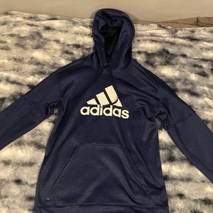 Navy blue Adidas hoodie